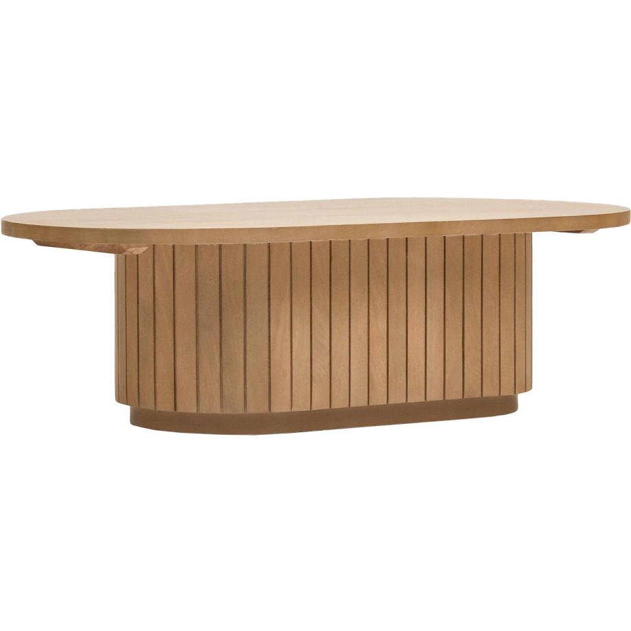 Kave Home Kave Home Salontafel Licia ovaal, hout mango bruin,, 120 x 35 x 60 cm afbeelding 1