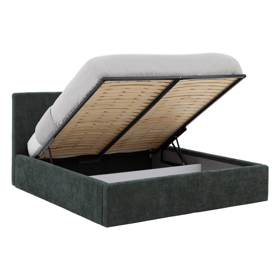 Goossens Bedframe Mysen Storage, 160 x 200 cm met storage, met 2x lattenbodem Goossens Bedframe Mysen Storage, 160 x 200 cm met storage, met 2x lattenbodem afbeelding 1