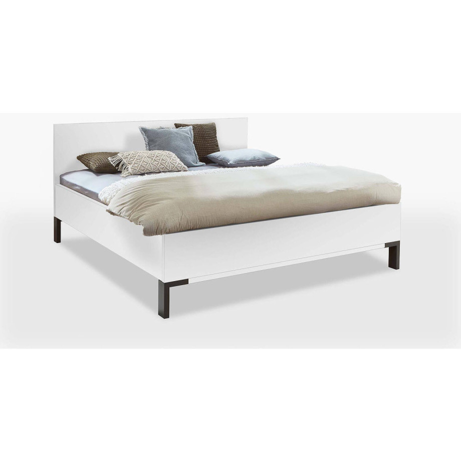 Goossens Bedframe Hertog, 160 x 200 cm hoog hoofdbord 97 cm afbeelding 1