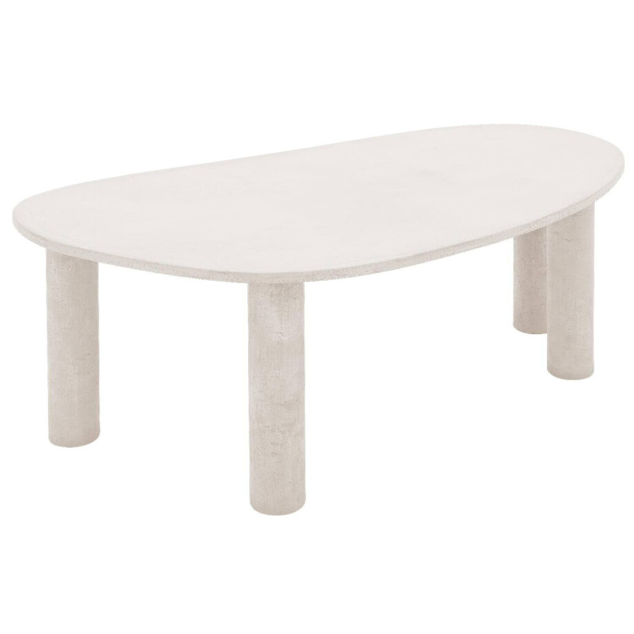 Goossens Eettafel Stone, Organisch 220 x 120 cm afbeelding 1