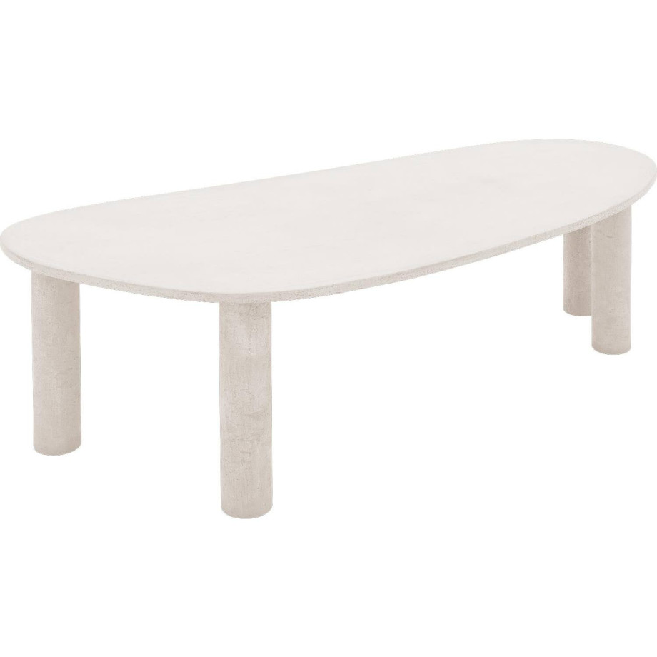 Goossens Eettafel Stone, Organisch 260 x 120 cm afbeelding 1