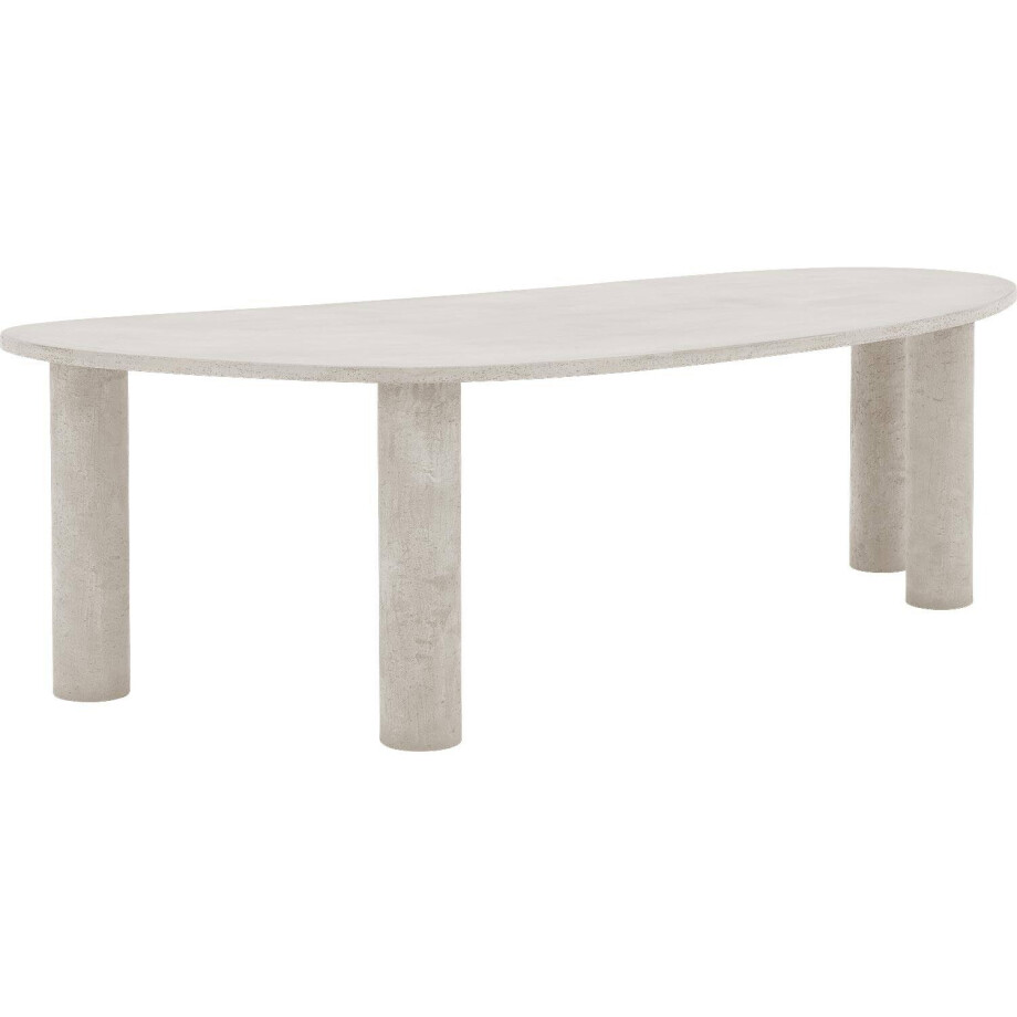 Goossens Eettafel Stone, Organisch 250 x 120 cm afbeelding 1
