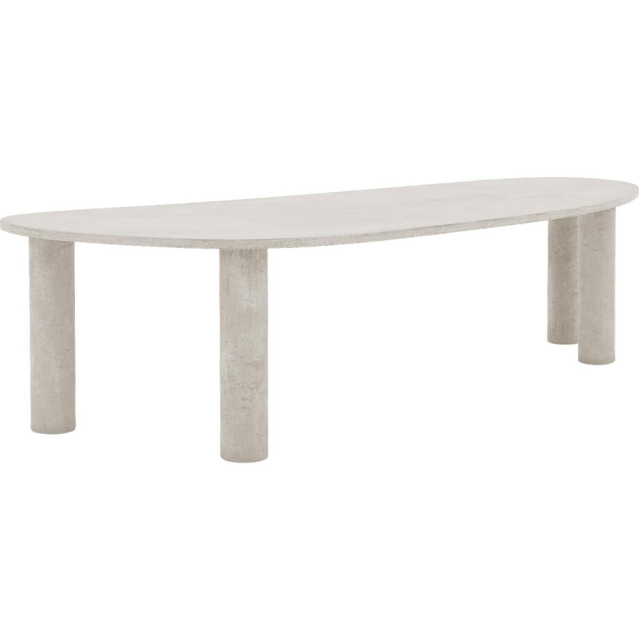 Goossens Eettafel Stone, Organisch 280 x 120 cm afbeelding 1