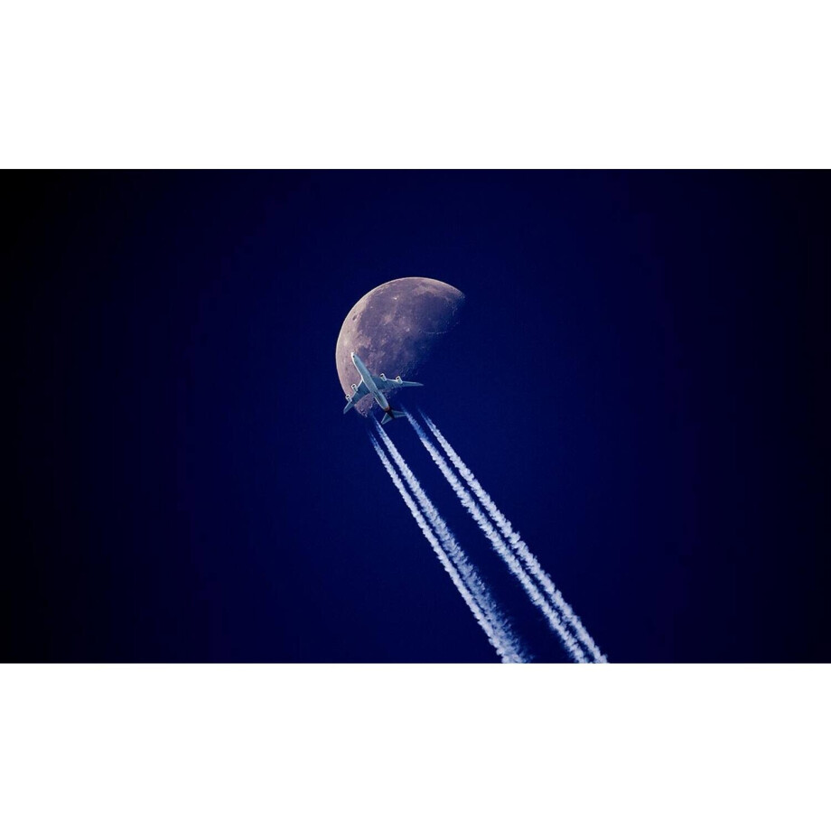 Goossens Schilderij Moon, 118 x 70 cm Goossens Schilderij Moon, 118 x 70 cm afbeelding 1