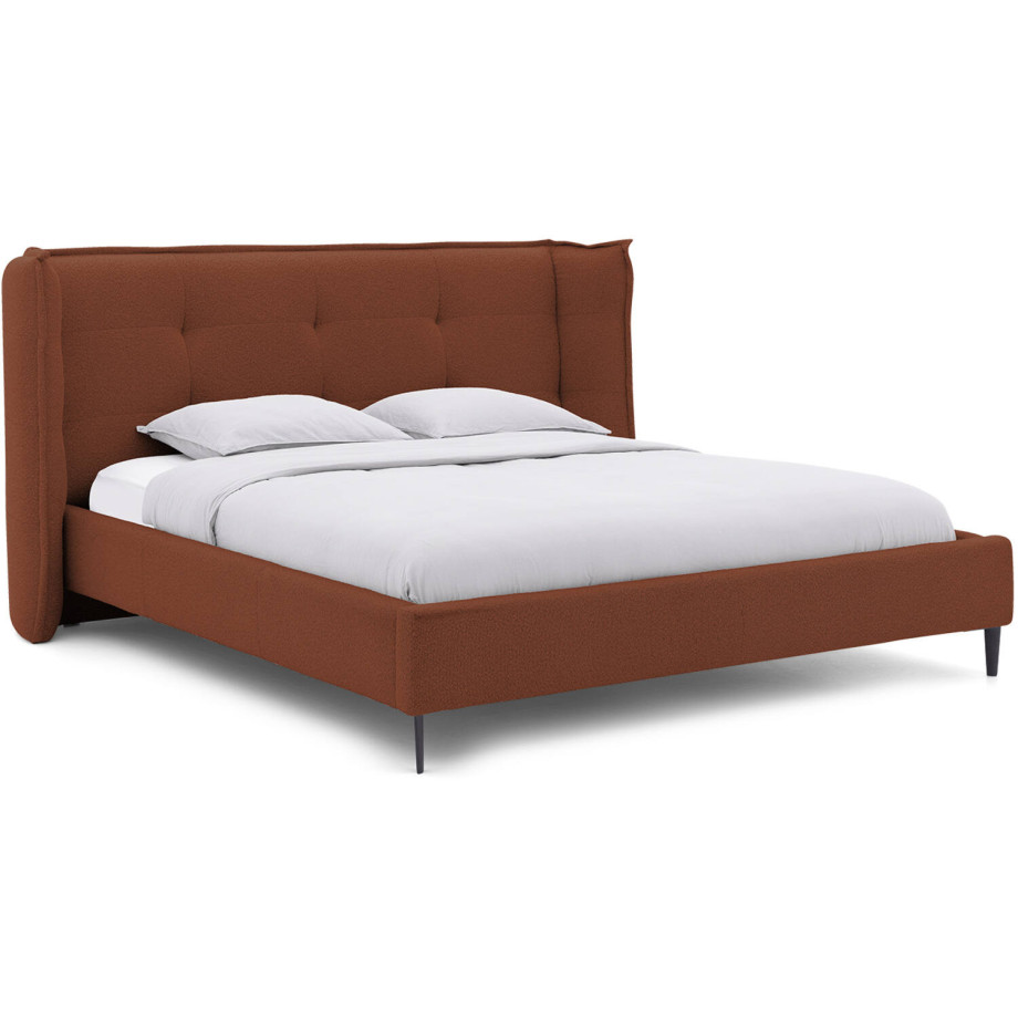 Goossens Gestoffeerd Bedframe Octaaf, 180 x 200 cm afbeelding 1