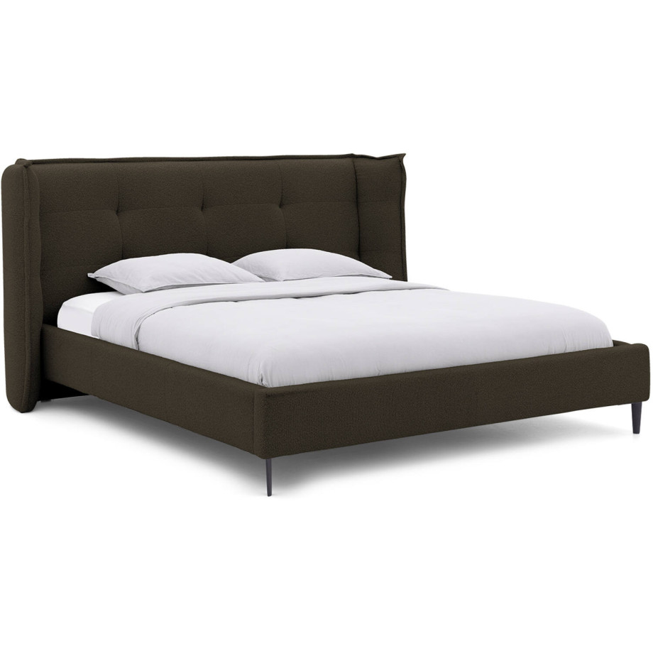 Goossens Gestoffeerd Bedframe Octaaf, 160 x 200 cm afbeelding 1