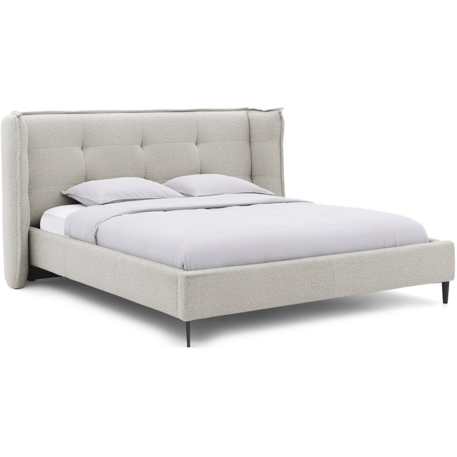 Goossens Gestoffeerd Bedframe Octaaf, 180 x 200 cm afbeelding 1