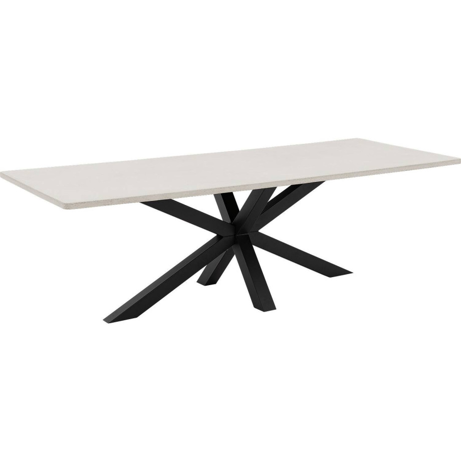 Goossens Eettafel Stone, Rechthoekig 240 x 110 cm afbeelding 1