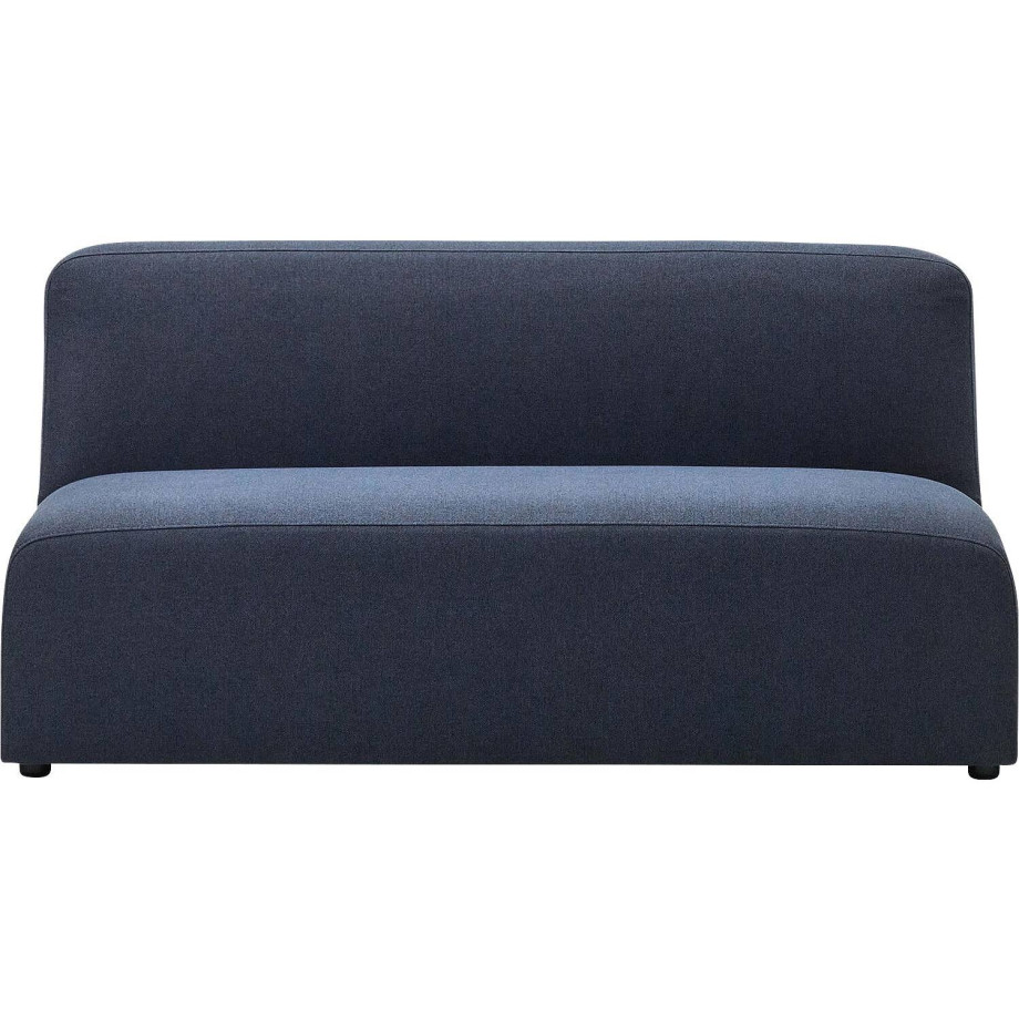 Kave Home Kave Home Bank Neom blauw, stof, 2-zits, afbeelding 1