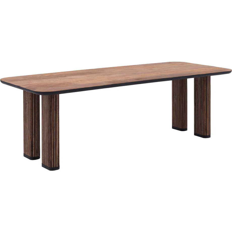 Goossens Eettafel Adel, 225 x 100 cm afbeelding 1
