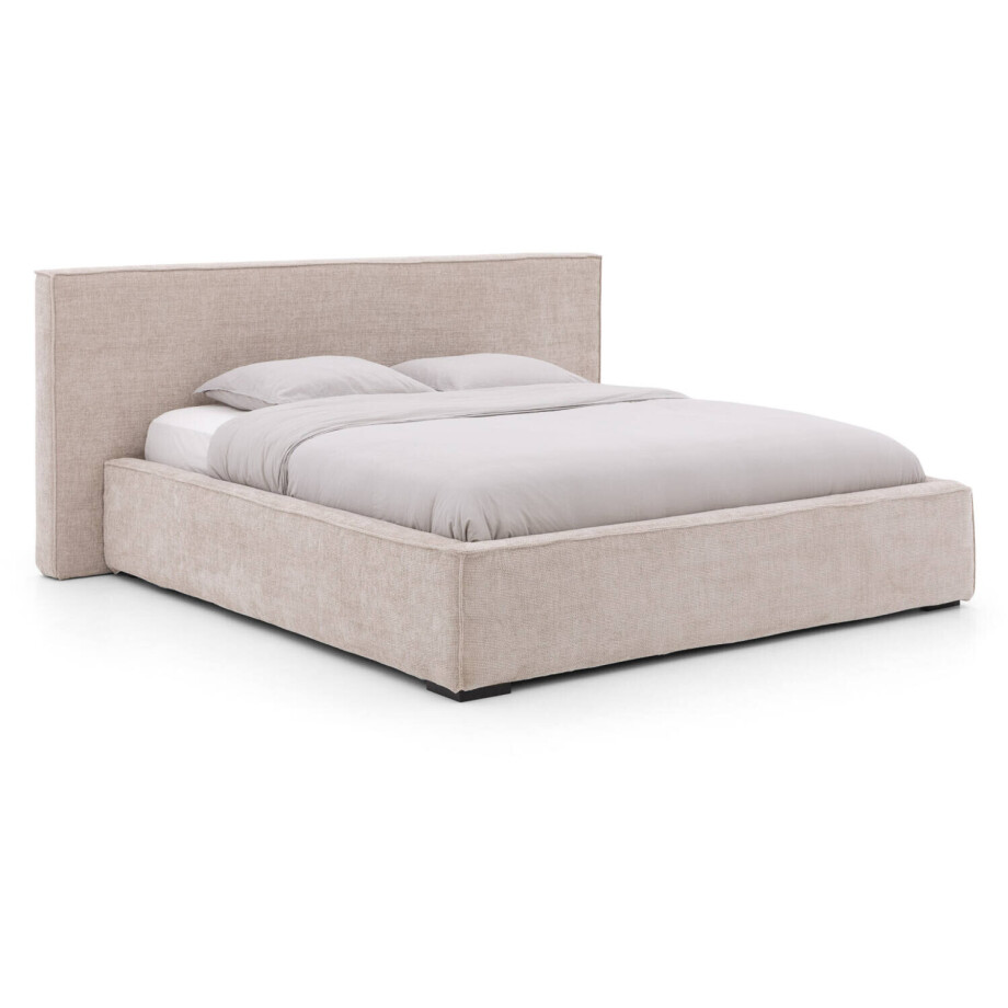 Goossens Gestoffeerd Bedframe Trentino, 140 x 200 cm Goossens Gestoffeerd Bedframe Trentino, 140 x 200 cm afbeelding 1
