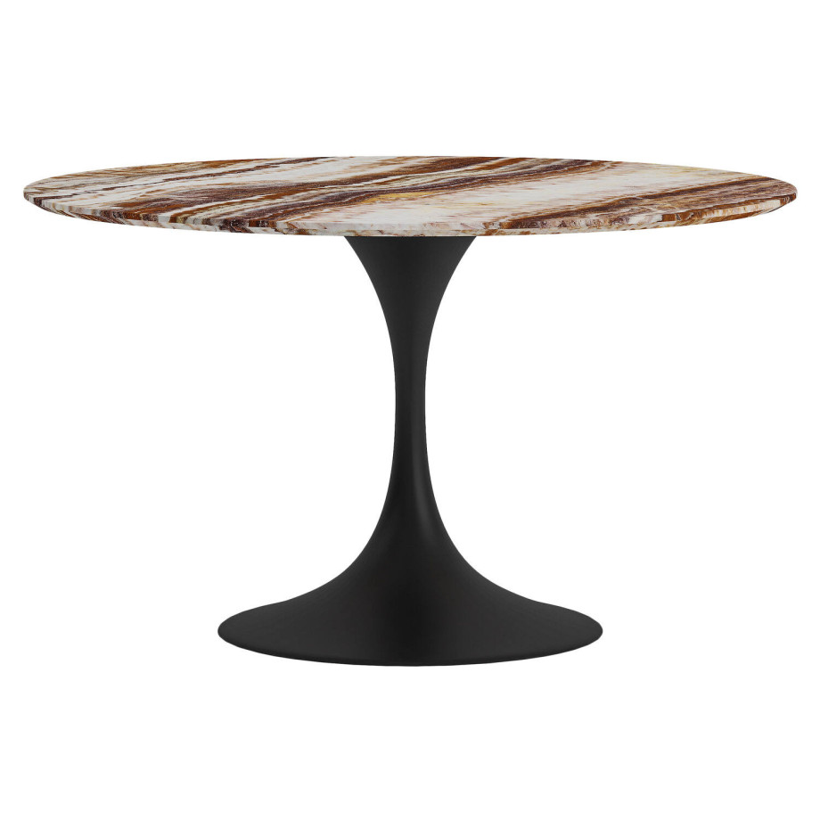 Goossens Eettafel Vittoria, Rond 130 cm afbeelding 1