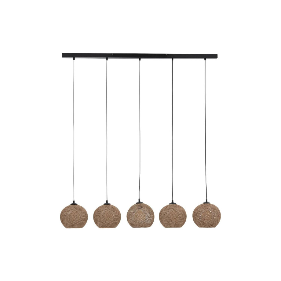 Goossens Hanglamp Noanne, Hanglamp met 5 lichtpunten afbeelding 1