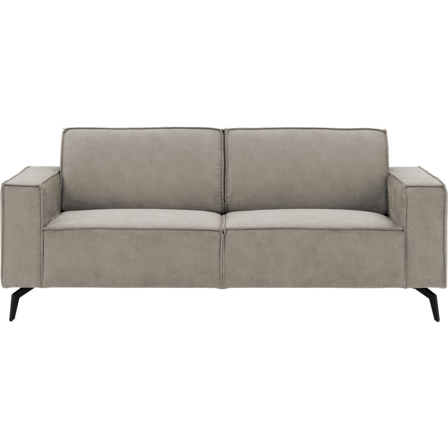 Goossens Hoekbank Hercules grijs, microvezel, 2,5-zits, modern design Goossens Hoekbank Hercules grijs, microvezel, 2,5-zits, modern design afbeelding 1
