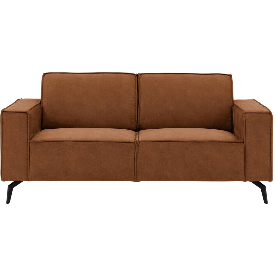 Goossens Hoekbank Hercules bruin, microvezel, 2-zits, modern design Goossens Hoekbank Hercules bruin, microvezel, 2-zits, modern design afbeelding 1