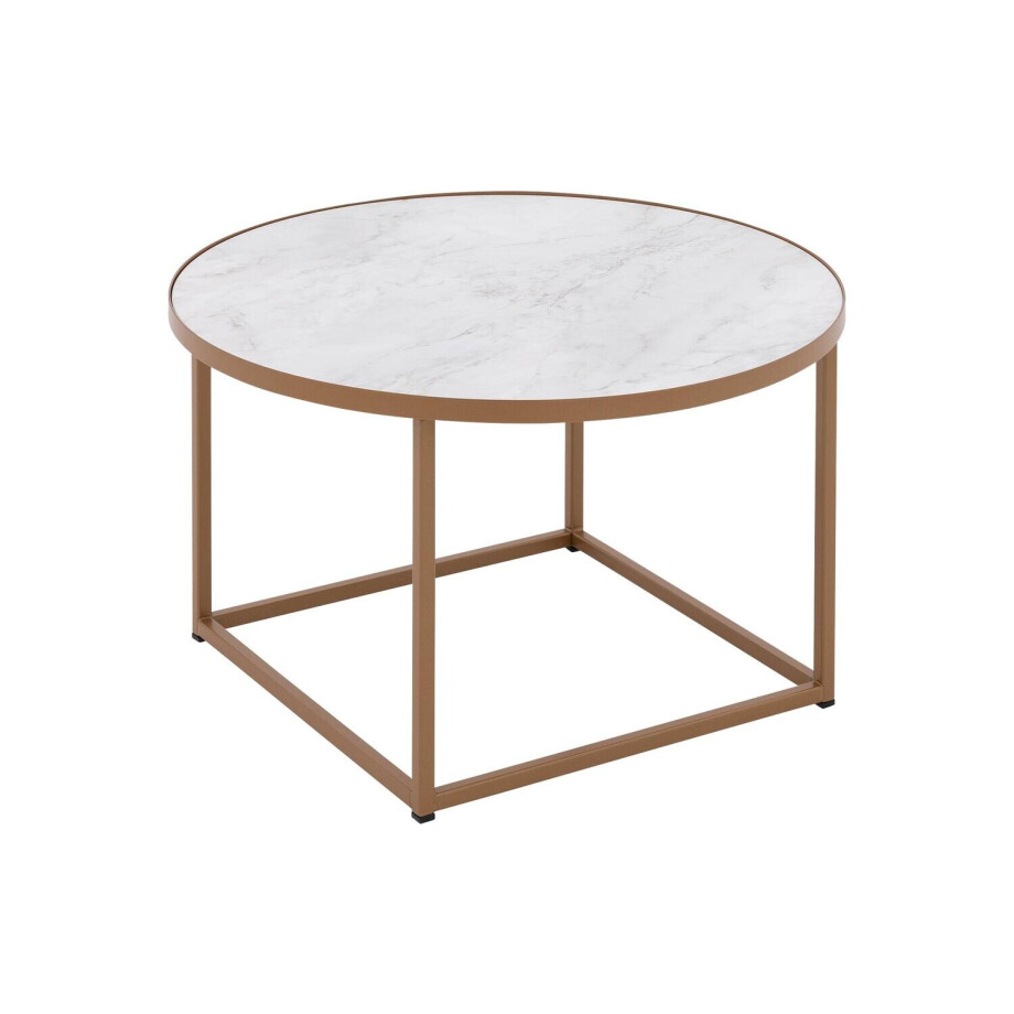 Goossens Salontafel Livia rond, hpl roze, modern design, 61 x 35 x 61 cm Goossens Salontafel Livia rond, hpl roze, modern design, 61 x 35 x 61 cm afbeelding 1