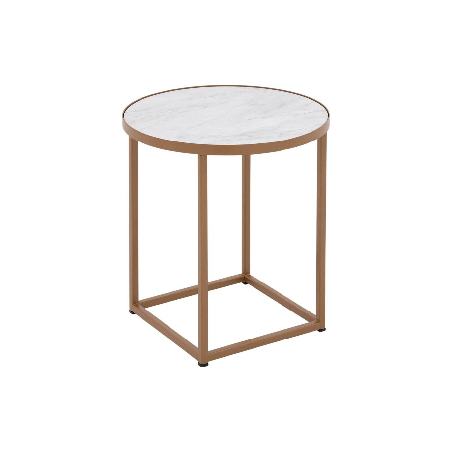 Goossens Salontafel Livia rond, hpl roze, modern design, 41 x 42 x 41 cm Goossens Salontafel Livia rond, hpl roze, modern design, 41 x 42 x 41 cm afbeelding 1