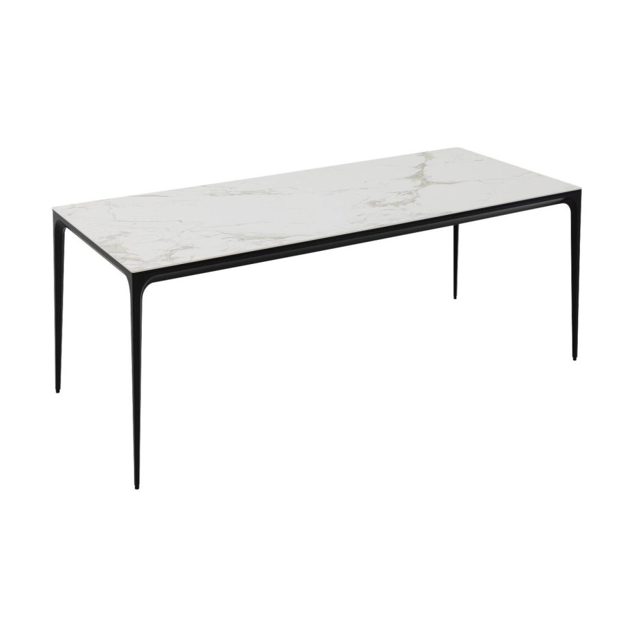 Goossens Eettafel Mundi, 200 x 100 cm afbeelding 1