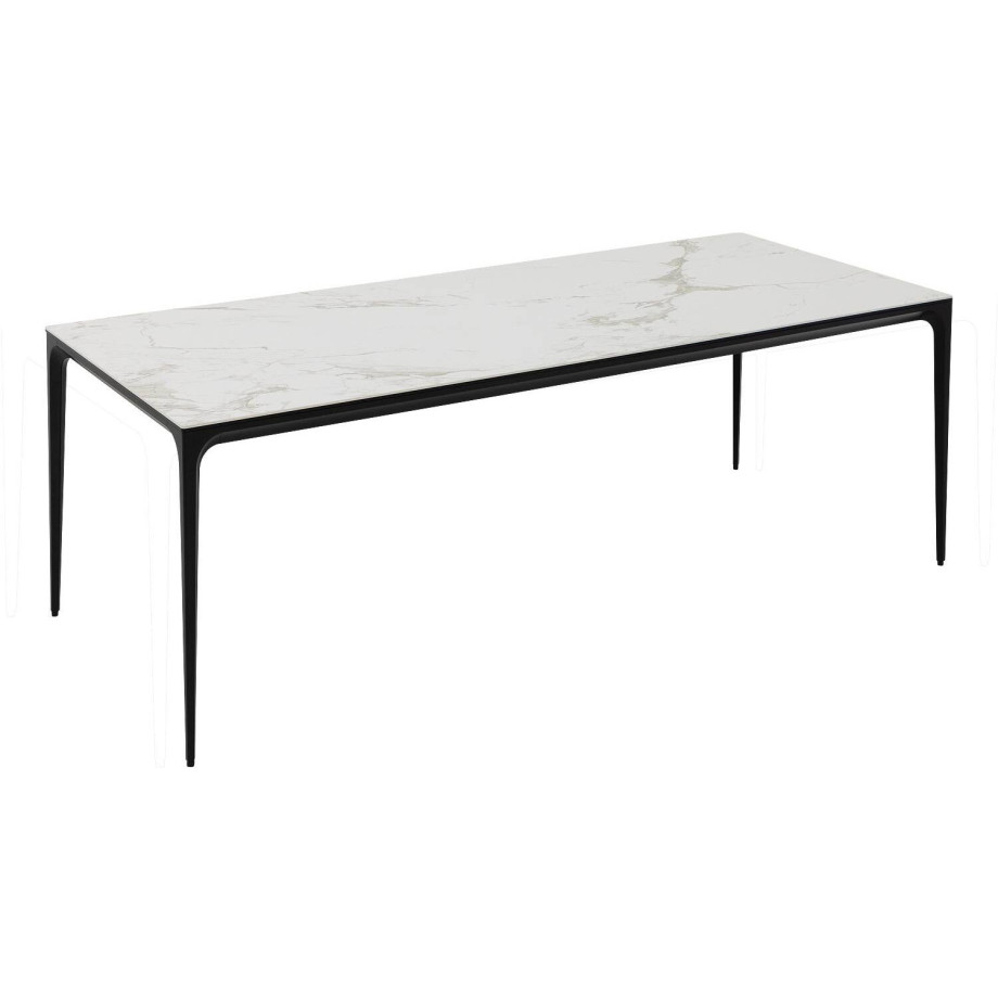 Goossens Eettafel Mundi, 220 x 100 cm afbeelding 1