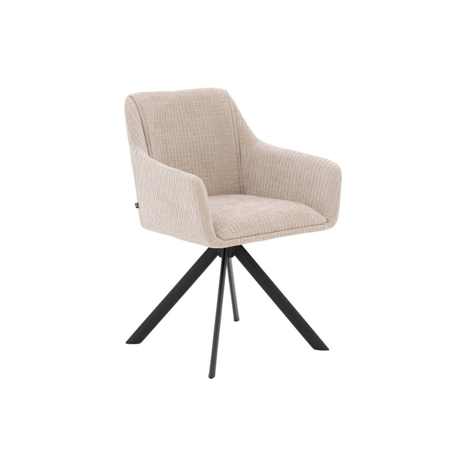 Goossens Eetkamerstoel Ysmay, Met armleuning Goossens Eetkamerstoel Ysmay, Met armleuning afbeelding 1