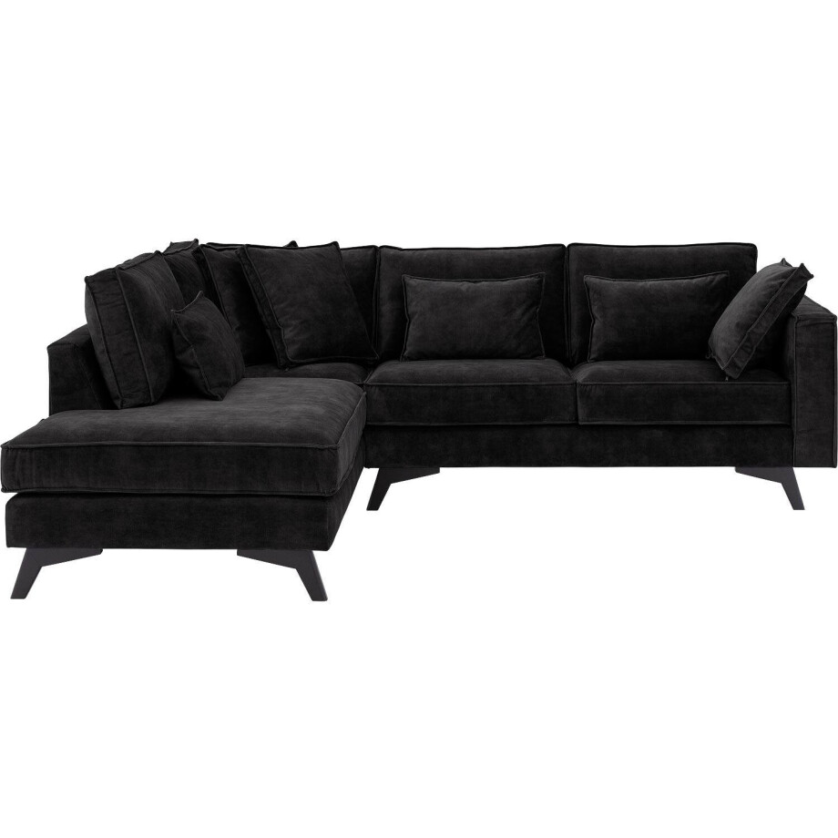 Goossens Bank Chambre grijs, stof, 2-zits, elegant chic met ligelement links afbeelding 1