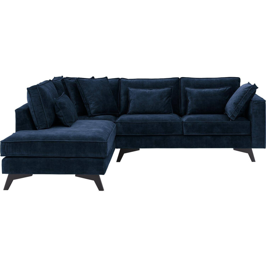 Goossens Bank Chambre blauw, stof, 2-zits, elegant chic met ligelement links afbeelding 1