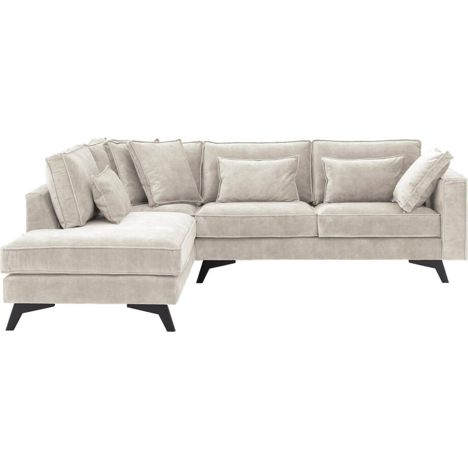 Goossens Bank Chambre bruin, stof, 2,5-zits, elegant chic met ligelement links Goossens Bank Chambre bruin, stof, 2,5-zits, elegant chic met ligelement links afbeelding 1