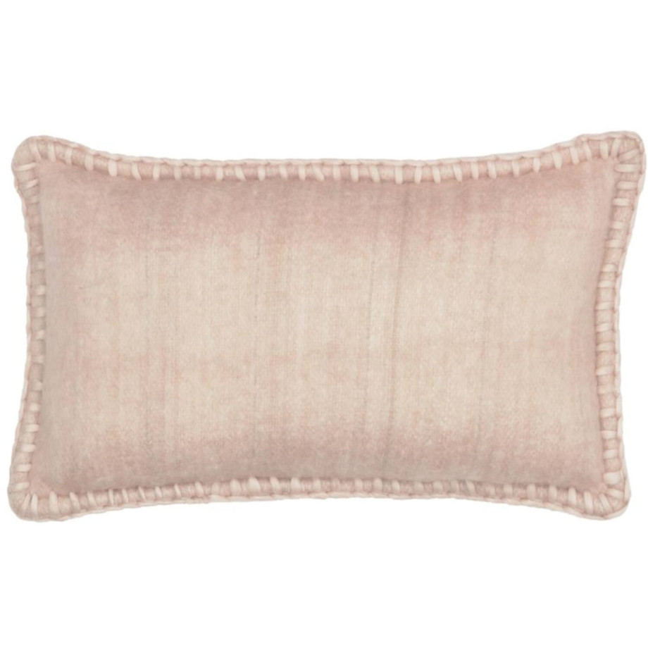 Kave Home Kave Home Woon Accessoires Augustina, Kussenhoes augustina roze 30 x 50 cm afbeelding 