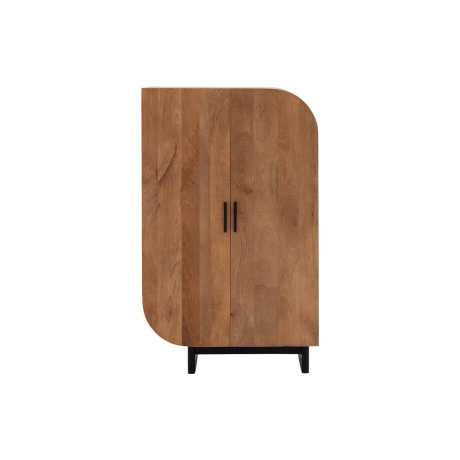 Goossens Opbergkast Fabian, 2 deuren Goossens Opbergkast Fabian, 2 deuren afbeelding 1