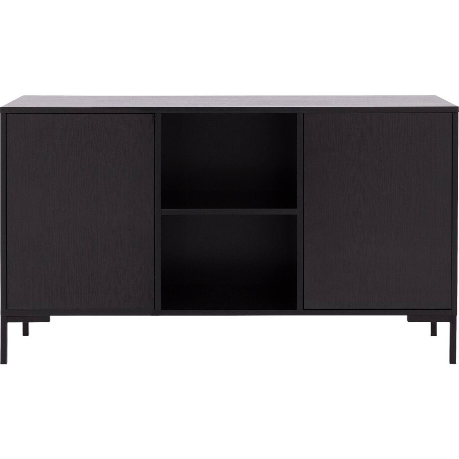 Goossens Basic Dressoir Madrid, 2 deuren met 2 open vakken Goossens Basic Dressoir Madrid, 2 deuren met 2 open vakken afbeelding 1