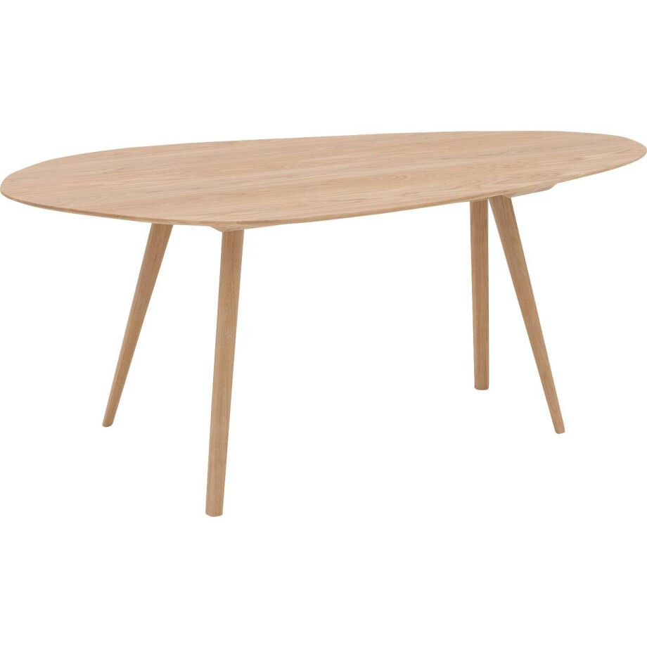 Goossens Eettafel Ferry, Organisch 240 x 120 cm Goossens Eettafel Ferry, Organisch 240 x 120 cm afbeelding 1