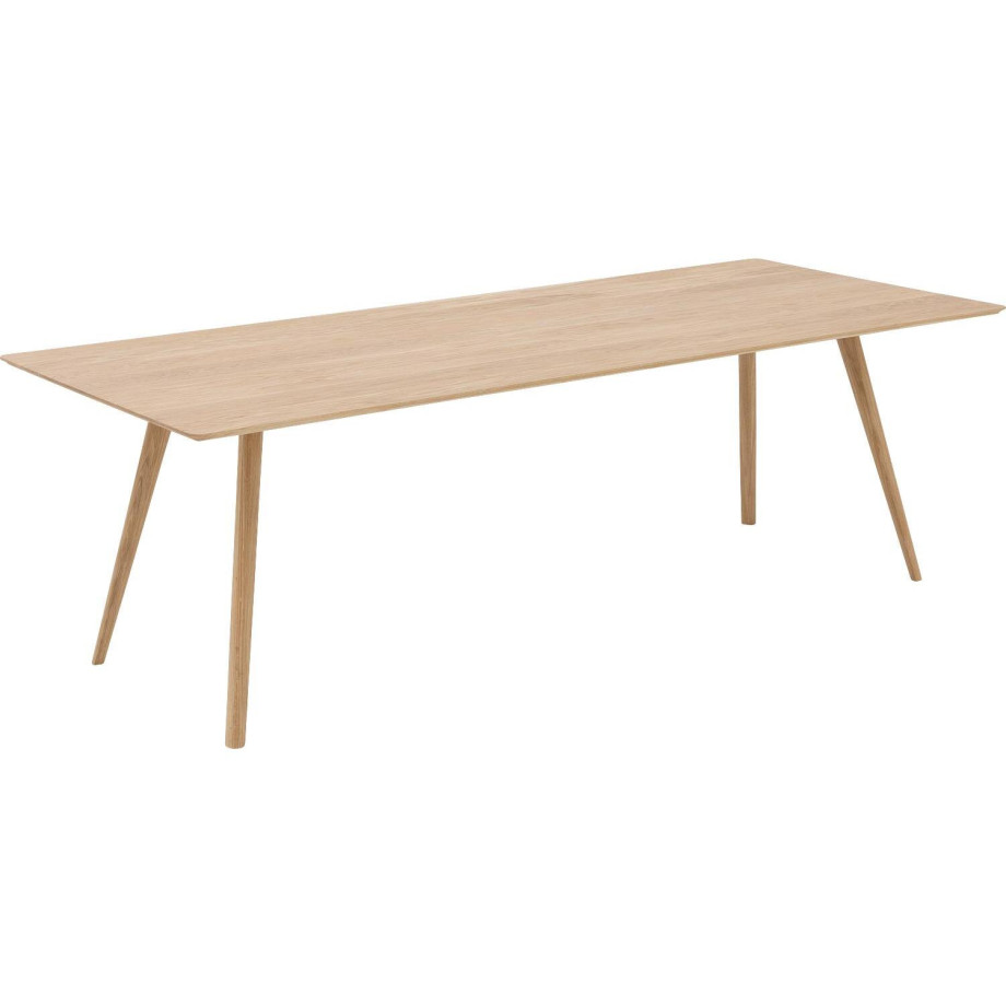 Goossens Eettafel Ferry, Rechthoekig 240 x 100 cm afbeelding 1