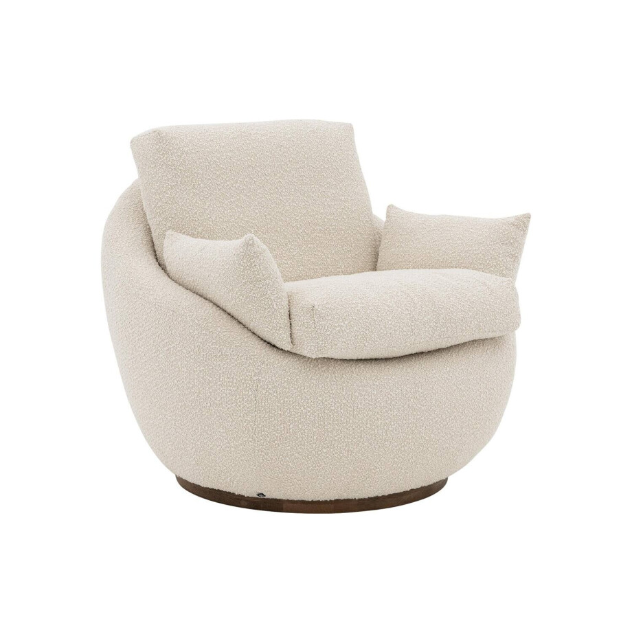 Goossens Draaifauteuil Lazy, Draaifauteuil Goossens Draaifauteuil Lazy, Draaifauteuil afbeelding 1