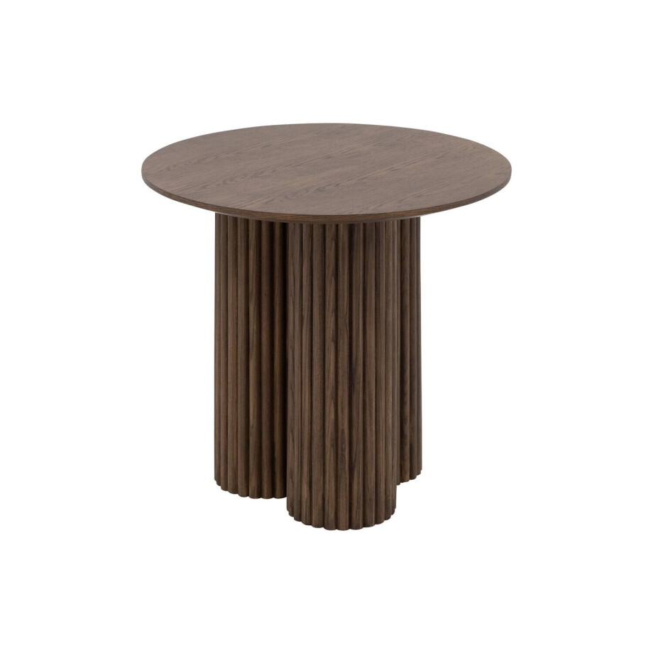 Goossens Basic Bijzettafel Melani, hout eiken bruin,, 60 x 55 x 60 cm Goossens Basic Bijzettafel Melani, hout eiken bruin,, 60 x 55 x 60 cm afbeelding 1