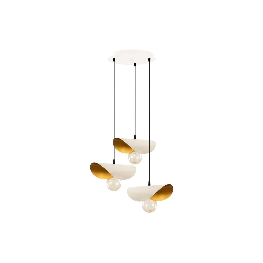 Goossens Lamp Sivani, Hanglamp met 3 lichtpunten afbeelding 1