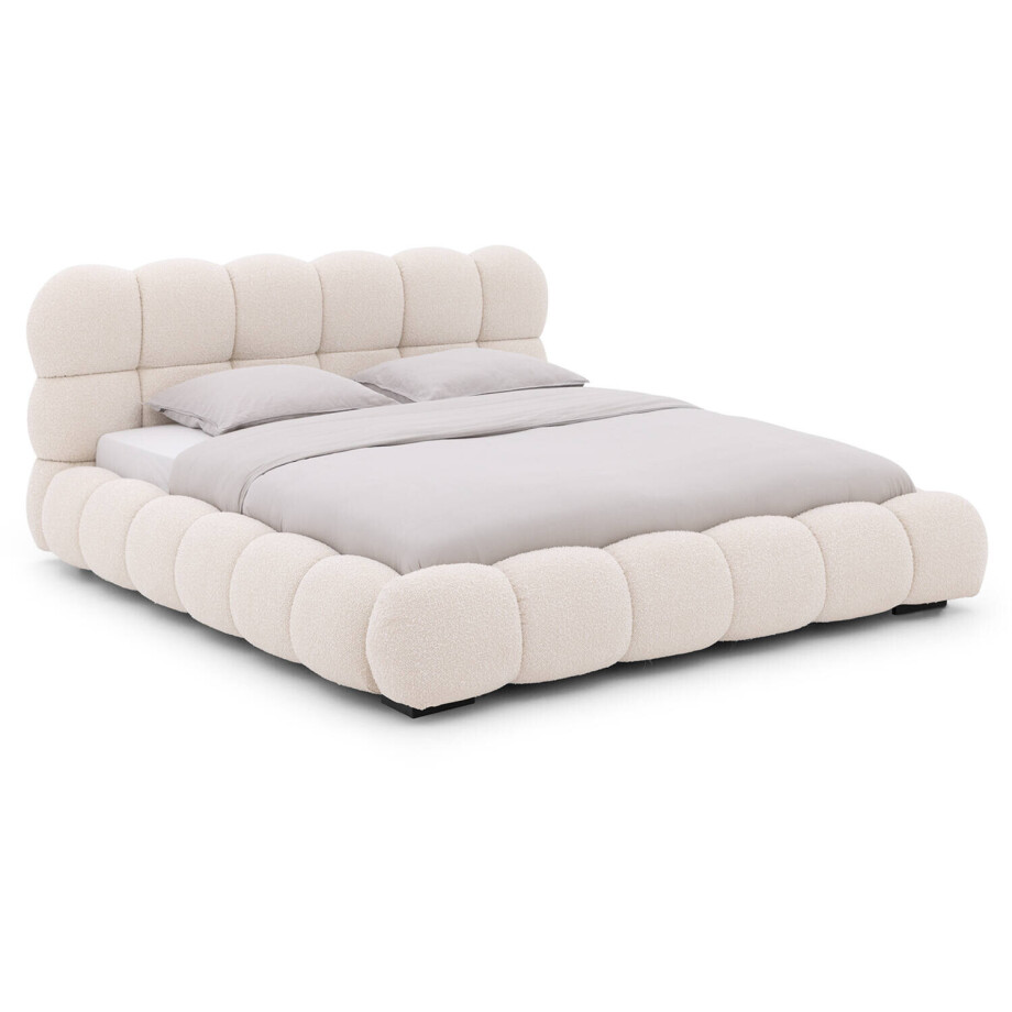 Goossens Gestoffeerd Bedframe Cloud, 180 x 210 cm afbeelding 1