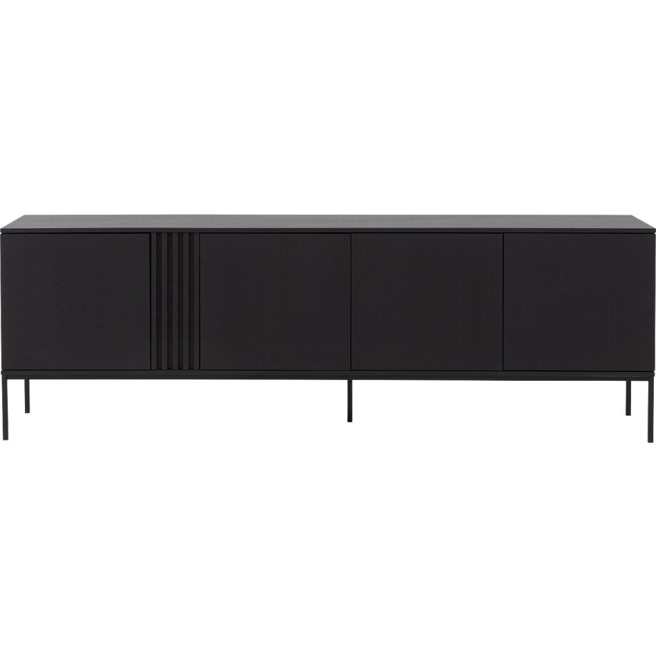 Goossens Dressoir Viola, 4 deuren staand Goossens Dressoir Viola, 4 deuren staand afbeelding 1