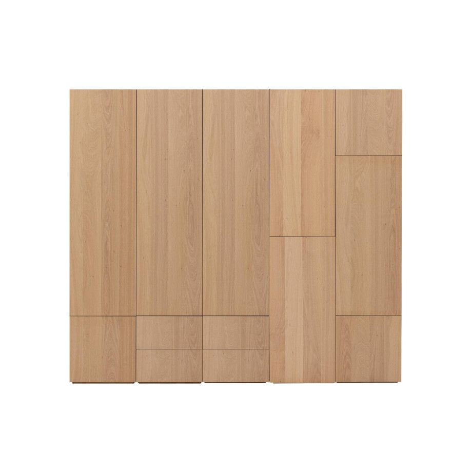Goossens Kast Systeem Malaga Online, Opstelling compleet 5 elementen 250 cm b start met module 3 inclusief ladeblok en extra legplank Goossens Kast Systeem Malaga Online, Opstelling compleet 5 elementen 250 cm b start met module 3 inclusief ladeblok en extra legplank afbeelding 1