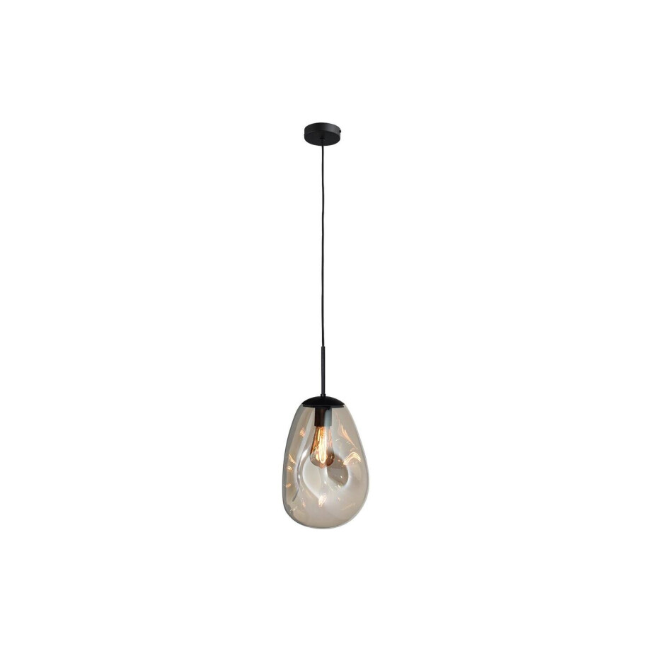 Goossens Hanglamp Lava, Hanglamp met 1 lichtpunt druppel Goossens Hanglamp Lava, Hanglamp met 1 lichtpunt druppel afbeelding 1