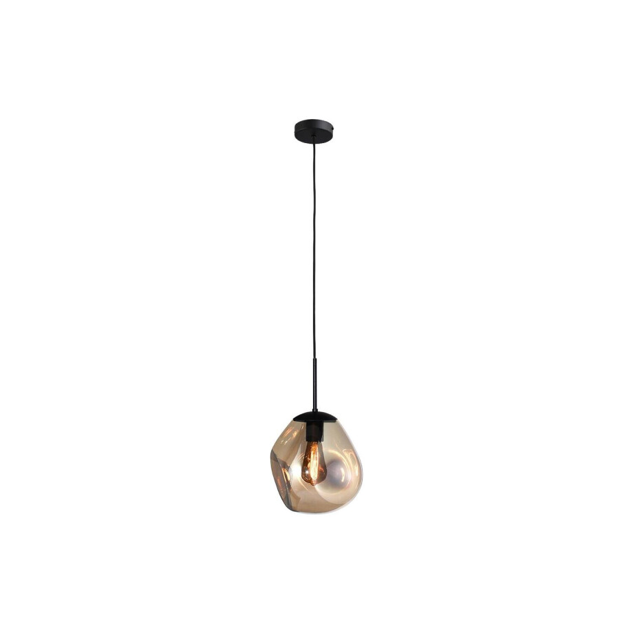 Goossens Hanglamp Lava, Hanglamp met 1 lichtpunt bol Goossens Hanglamp Lava, Hanglamp met 1 lichtpunt bol afbeelding 1
