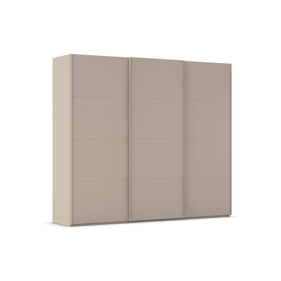 Goossens Excellent Kledingkast Finca Mat Glas, Slaapkamerkast 240 cm breed, 236 cm hoog, 3x 4 paneel glas schuifdeuren Goossens Excellent Kledingkast Finca Mat Glas, Slaapkamerkast 240 cm breed, 236 cm hoog, 3x 4 paneel glas schuifdeuren afbeelding 1