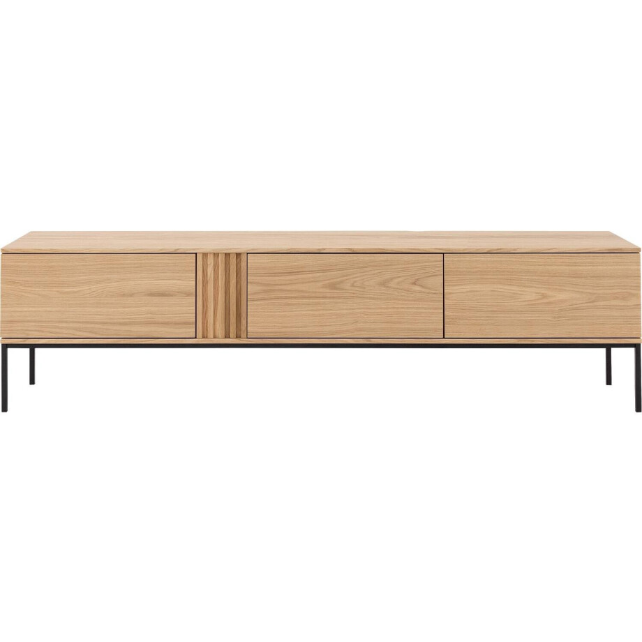 Goossens Tv Meubel Viola, 3 kleppen staand Goossens Tv Meubel Viola, 3 kleppen staand afbeelding 1