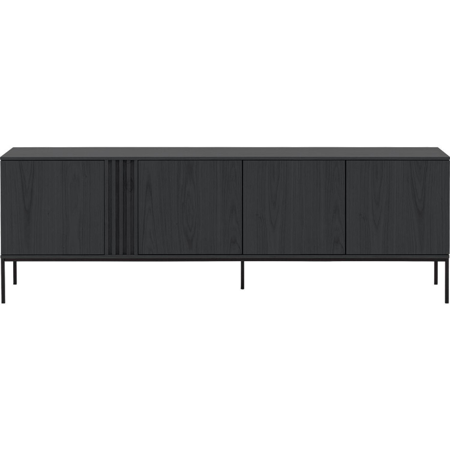 Goossens Dressoir Viola, 4 deuren staand afbeelding 1