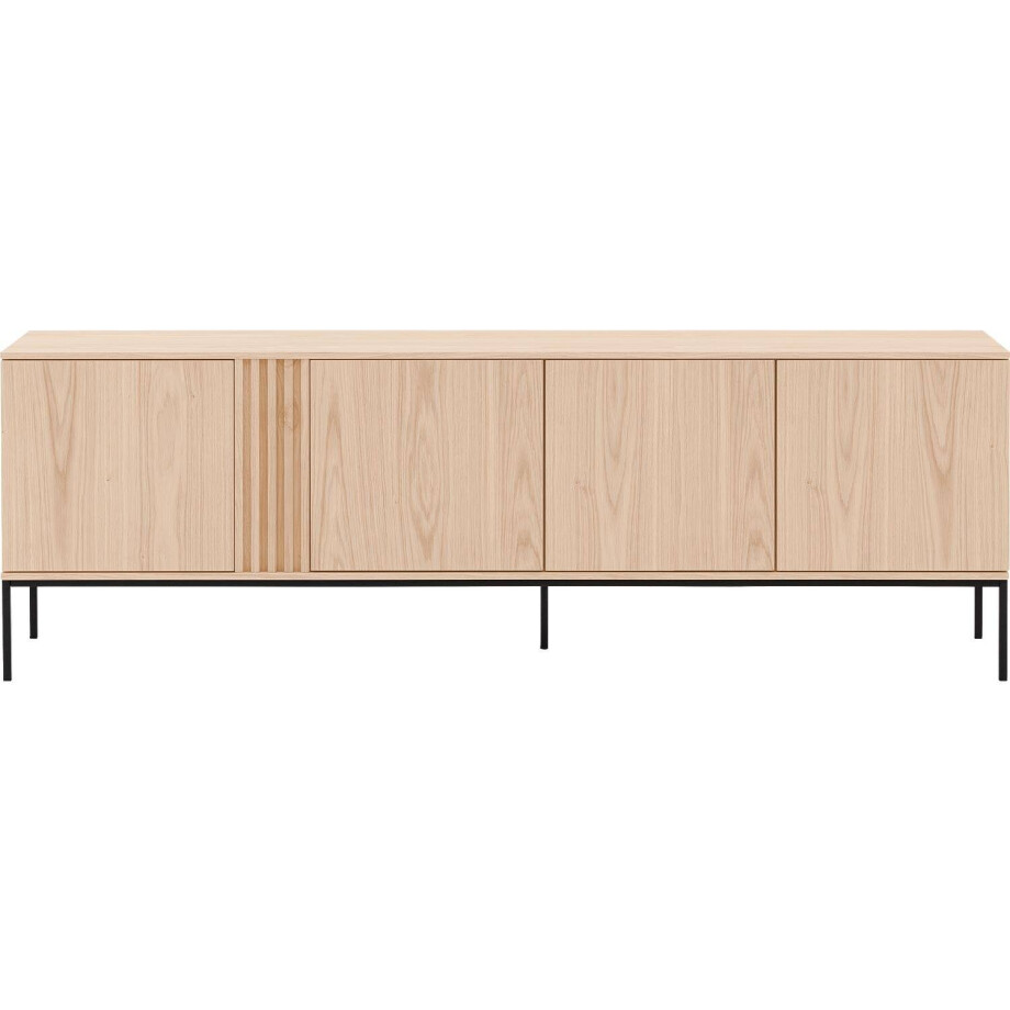 Goossens Dressoir Viola, 4 deuren staand afbeelding 1