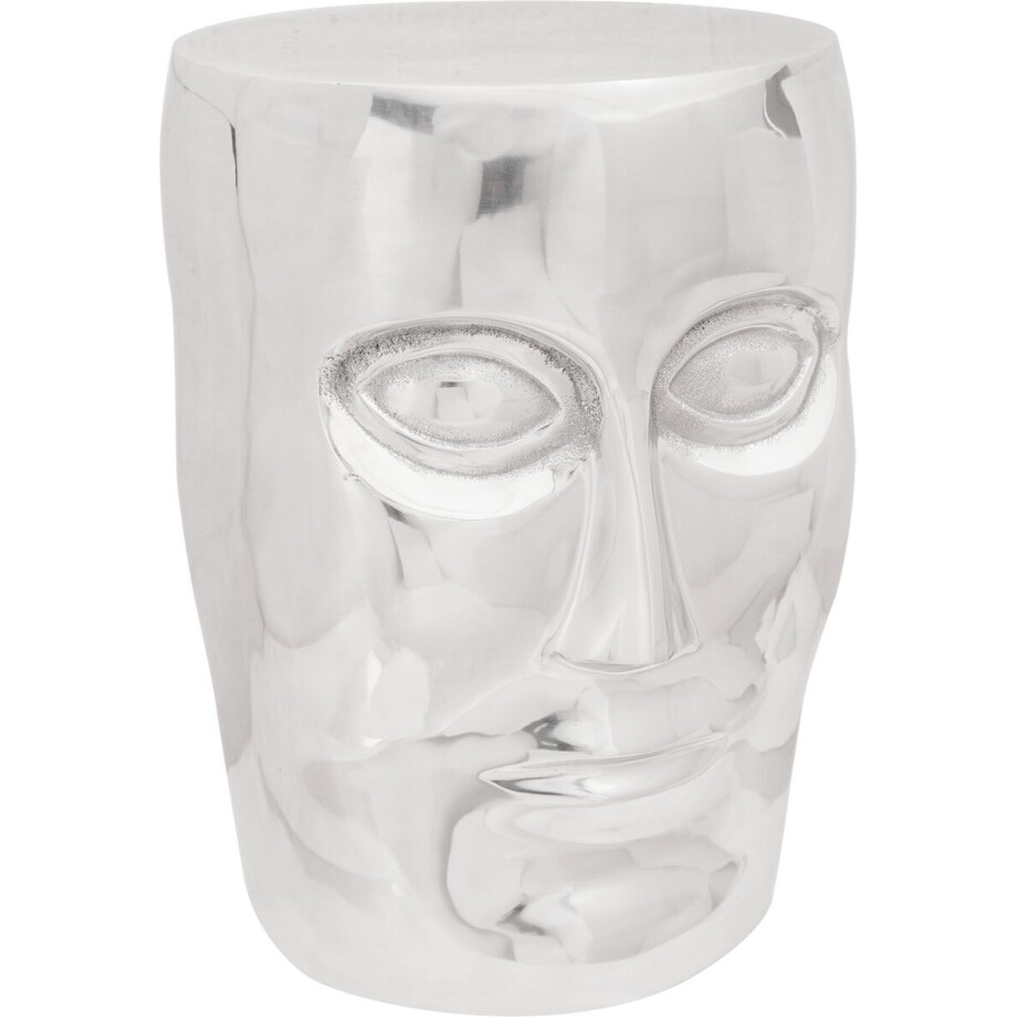 vidaXL - Kruk - Zilver - Aluminium vidaXL - Kruk - Zilver - Aluminium afbeelding 1