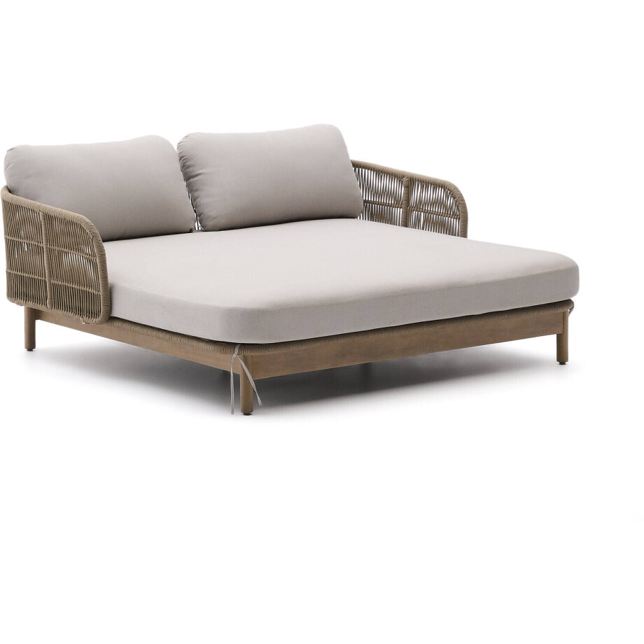 Kave Home Kave Home Ligbed Catalina, 2 persoons ligstoel afbeelding 1