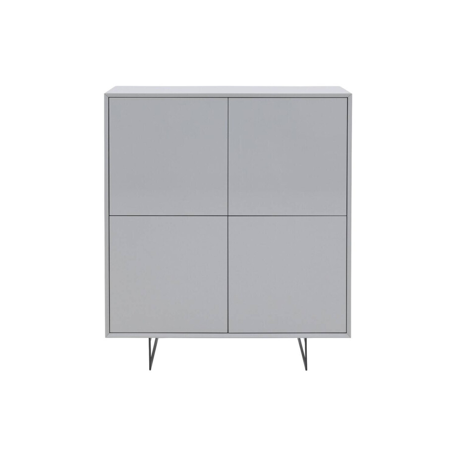 Goossens Basic Opbergkast Vienna, 4 deuren afbeelding 1