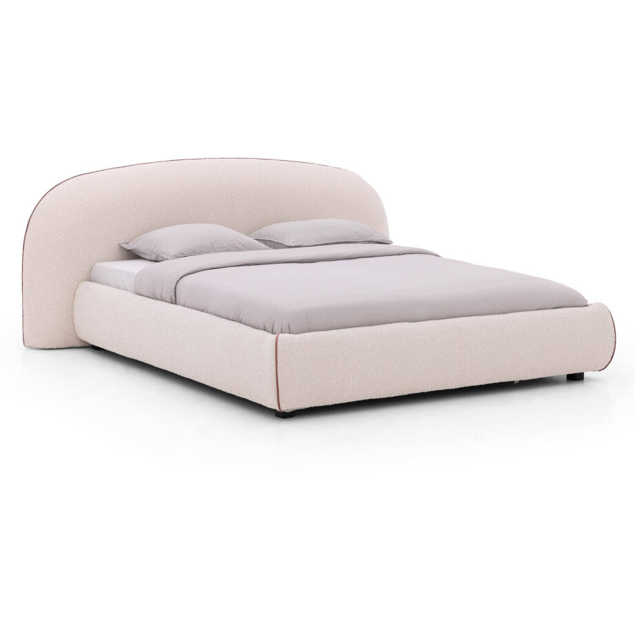 Goossens Gestoffeerd Bedframe Venus, 200 x 200 cm afbeelding 1