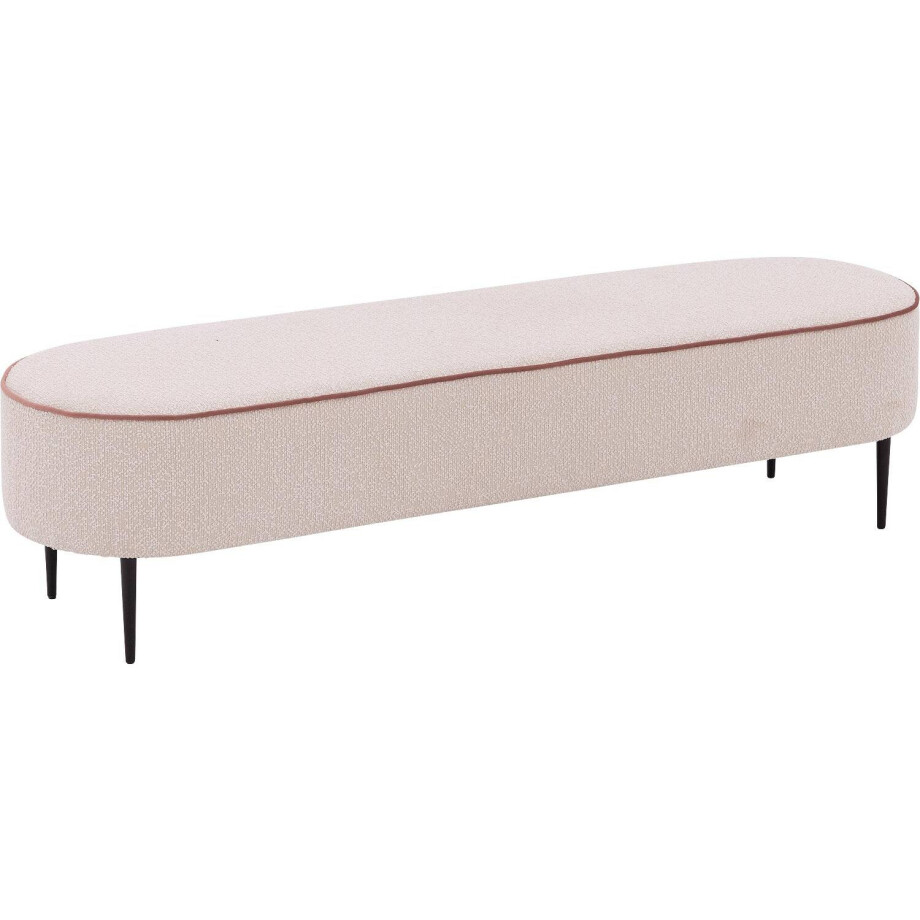 Goossens Bedbank Venus, 156 cm breed Goossens Bedbank Venus, 156 cm breed afbeelding 1