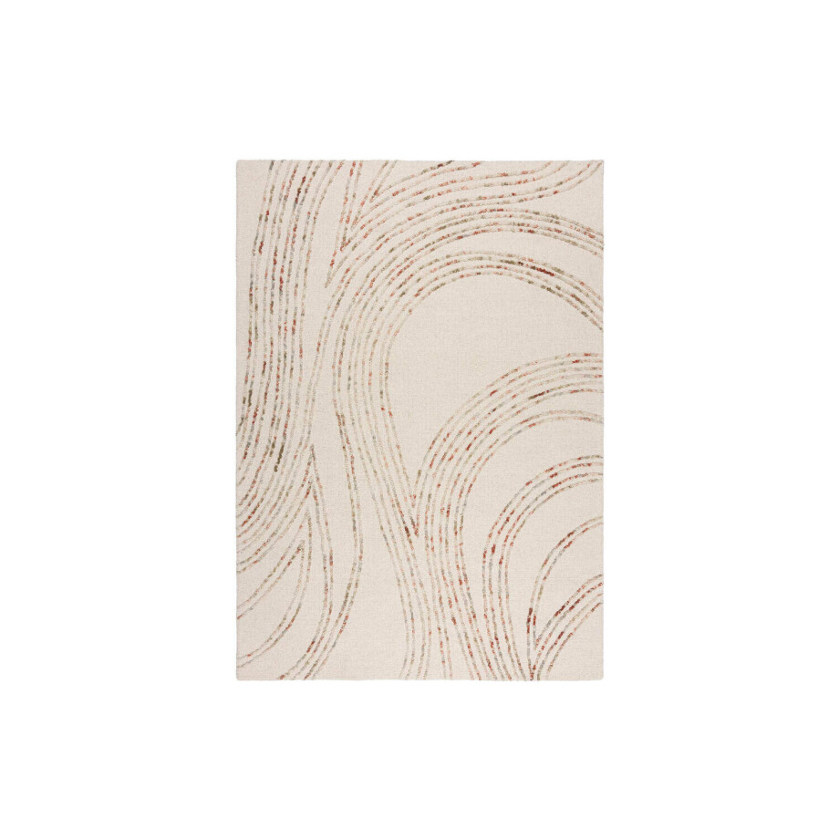 Goossens Vloerkleed Swirl, 120 x 170 cm Goossens Vloerkleed Swirl, 120 x 170 cm afbeelding 1